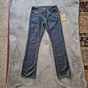 True Religion Blue Straight Jeans Classic Style